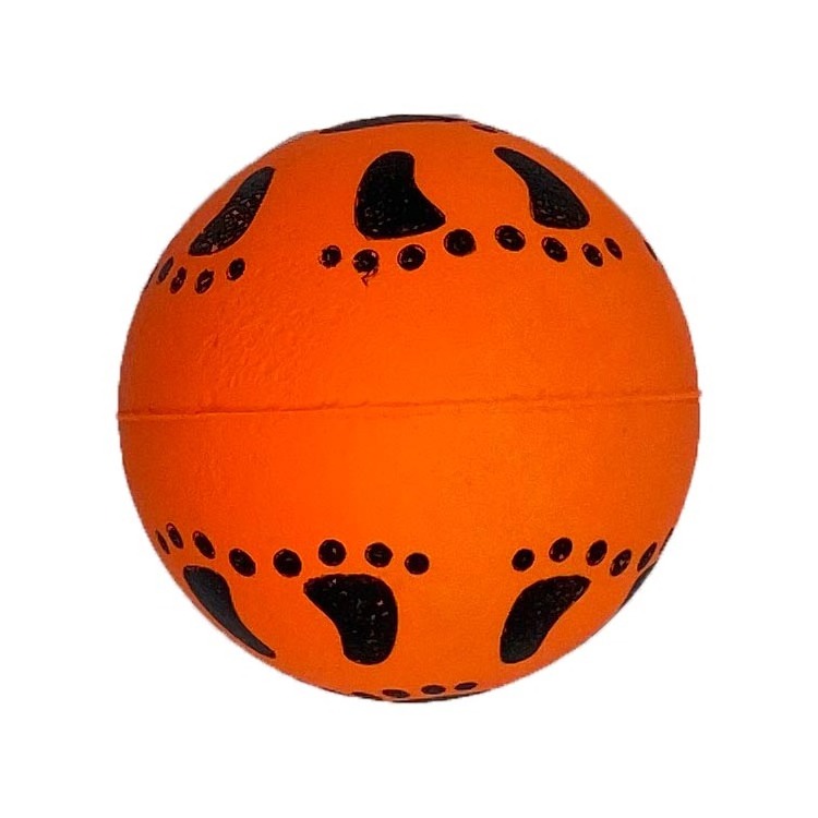 Custom Non-toxic Natural Rubber Foam Ball Foot Shape Printed Rubber Sponge Baseball China 2 Inch Solid Rubber Ball