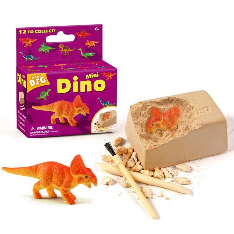 Excavation Dig Kit Educational Toys For Kids Dinosaur Fossil Dig Toy