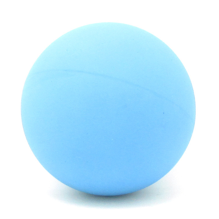 Wholesale 65mm rubber balls blue bouncing cricket rubber Sponge soft high bouncing balls natural rubber