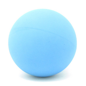 Wholesale 65mm rubber balls blue bouncing cricket rubber Sponge soft high bouncing balls natural rubber