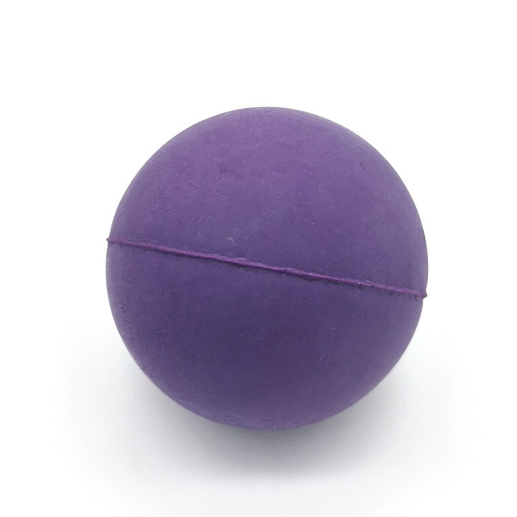 Customized Logo Natural Rubber High Bouncing Ball Solid Large Rubber Spike Balls