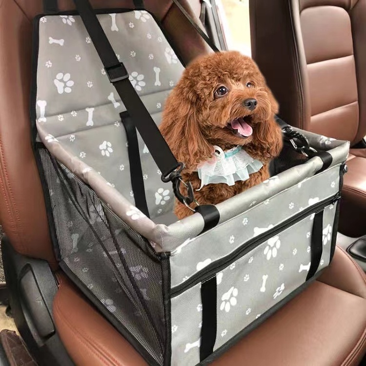 Geerduo Multi-function Customized Heavy Duty High Density Oxford Outdoor Travel Pet Dog Cat Car Front Booster Seat Protector