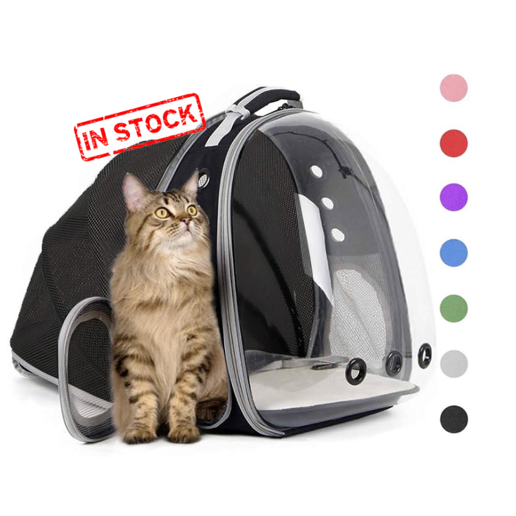 Geerduo Wholesale Expandable Airline Approved Pet Bubble Bag Space Capsule Pet Carrier Cat Carrier Carry Backpack