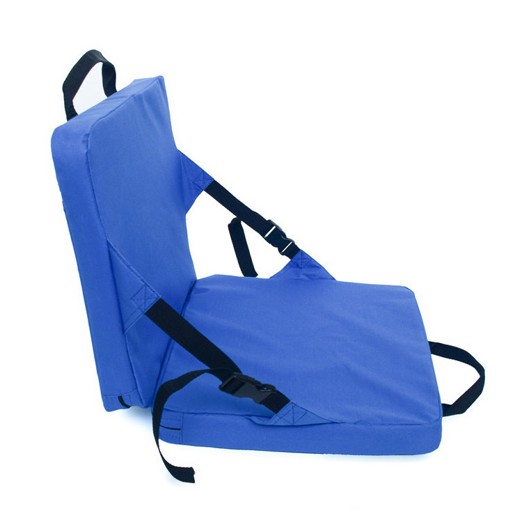 Portable Foldable Outdoor Stadium Seat Cushion with 4cm Thick Padding for Bench and Chair