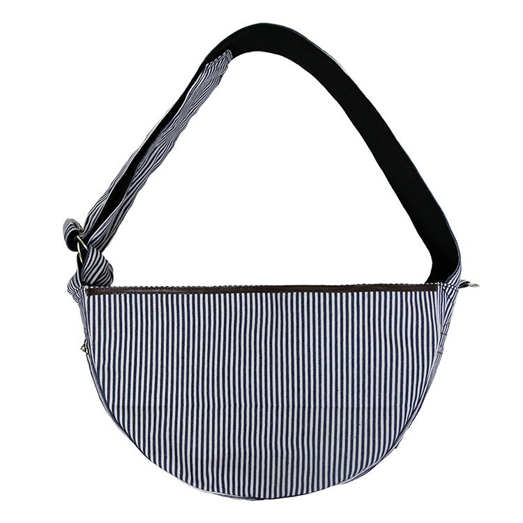 Outdoor Travel Breathable Adjustable Mesh Hands Free Soft Pet Small Dog Cat Sling Front Carrier Shoulder Tote Bag