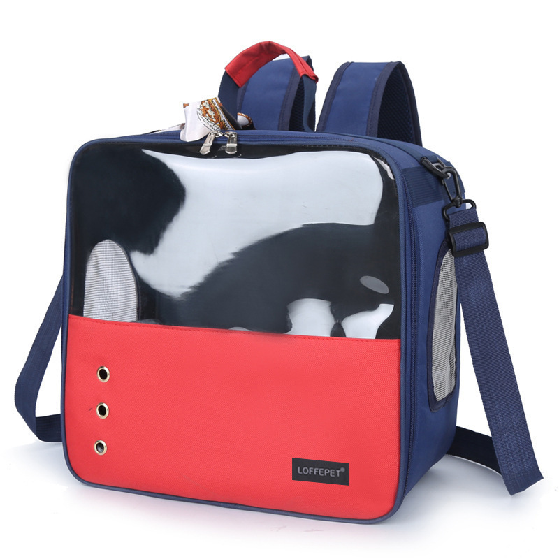 Fashion Design Breathable Colour Small Pets Backpack Carrier Bags for Small Middle Animals Dogs Cats