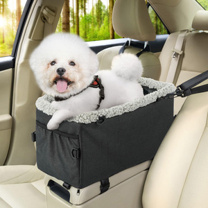 GeerDuo Pet Manufacturer Custom Logo Stable Center Console Pet Dog Travel Car Booster Seat Bed