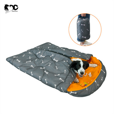 GeerDuo Pet New Released Indoor Outdoor Travel Camping Hiking Waterproof Warm Packable Dog Sleeping Bed Mat Bag