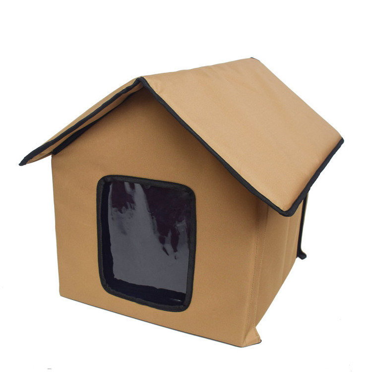 Portable Foldable Outdoor Indoor Pet Cat House for Kitty and Puppy