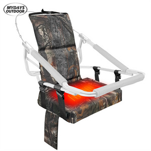 Mydays Tech New Arrivals Premium Foldable Camouflage Heating Seat Cushion for Hiking Self-Supporting Hunting Chair