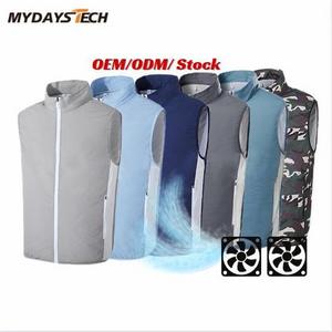 Mydays Tech In stock Outdoor UV proof Cooling Fan Jacket Vest Coat Air Conditioner Vest Jacket