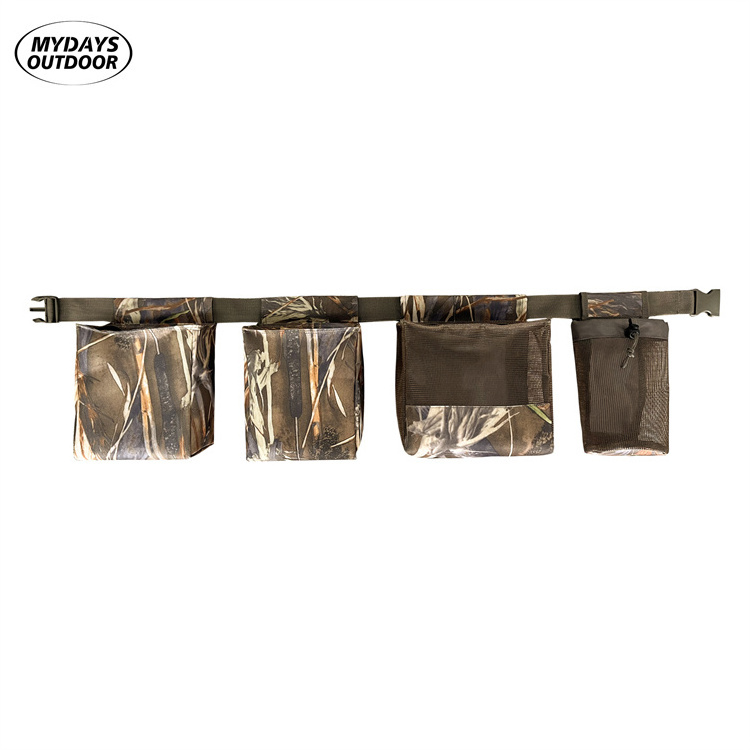 Mydays Tech High Quality New Design Wholesale Cheap Price Camo Hunting Belt Bag for Dog Training Shooting