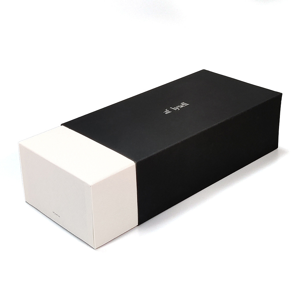 Custom White Printing Packaging Gift Box Cardboard Lid and Base Makeup Skincare Paper Box