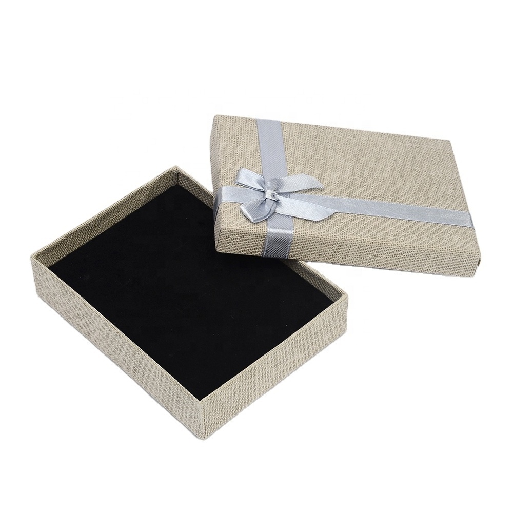 Wholesale Custom Lid Top Cover and Base Bottom Rigid Gift Paper Clothing Packaging Box with Ribbon and EVA Foam Insert