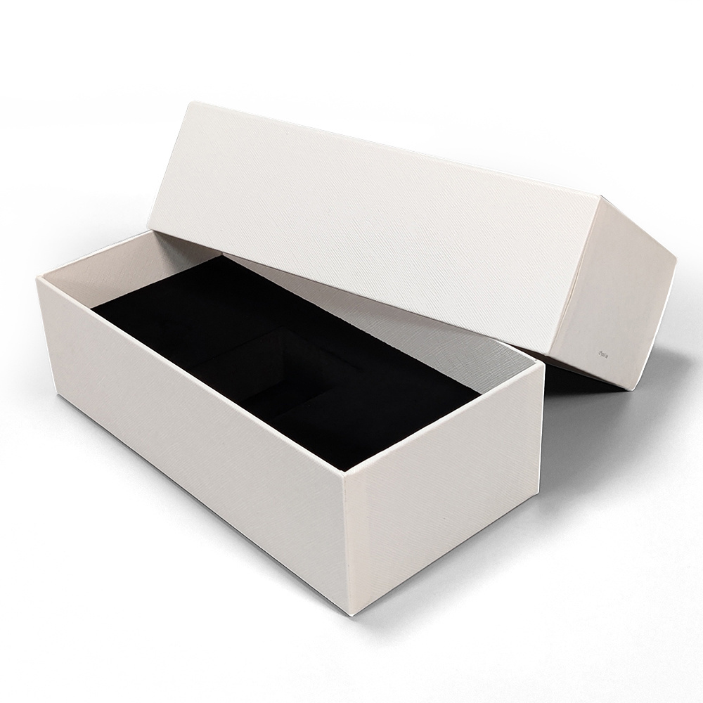 Custom White Printing Packaging Gift Box Cardboard Lid and Base Makeup Skincare Paper Box