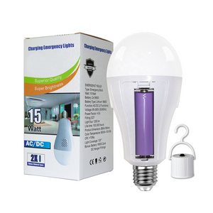 18650 Battery Smart Intelligent Rechargeable Emergency Lampada Led  Bulb E27 B22 Bulbs For  Night Camping Lights Backup