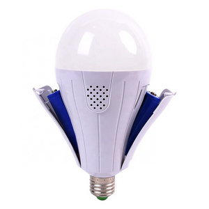 Rechargeable Led Bulbs Wholesale Lithium Battery Operated Ampoule  15Watt E26 E27 B22 Emergency A19 Led Bulbs