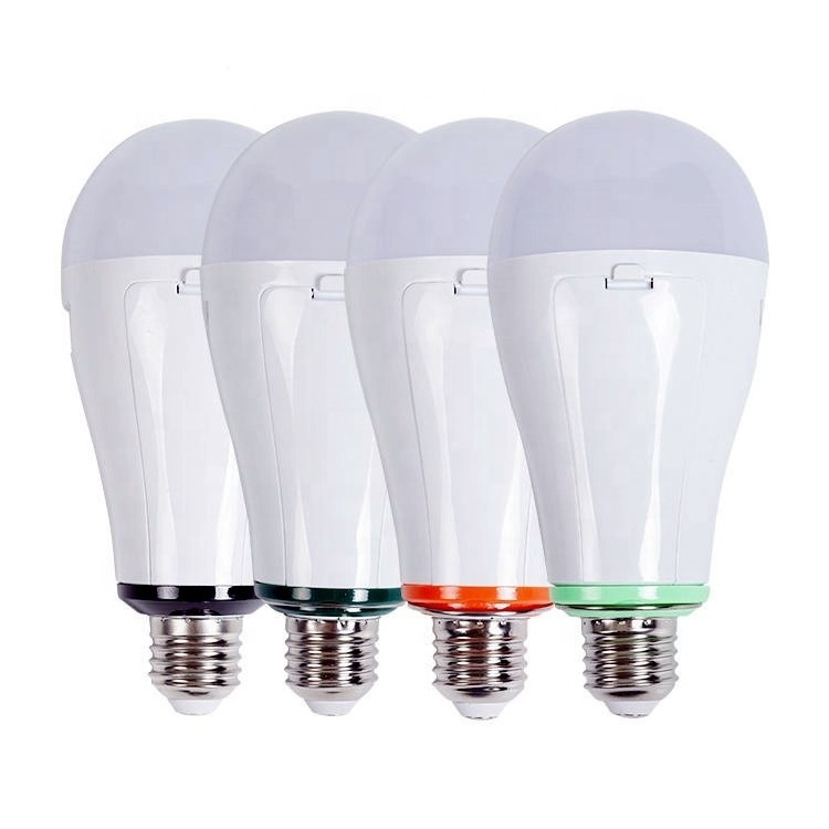 2023 New Type C Charging Battery Emergency Rechargeable Led Bulbs With Hook 20Watt E27 6500K 10000K