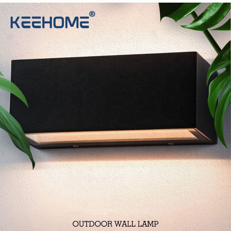 European Style Modern ip65 Waterproof Aluminium Exterior Wall Light Up Down LED Wall Mounted Light Bedroom 30W 20W 15W 10W 8W