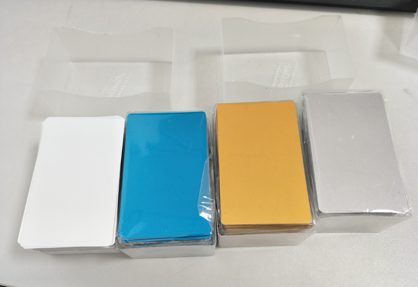 Double Sided Blank Metal Business Cards 86*54mm Sublimation Aluminum Cards