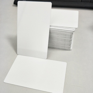 Double Sided Blank Metal Business Cards 86*54mm Sublimation Aluminum Cards