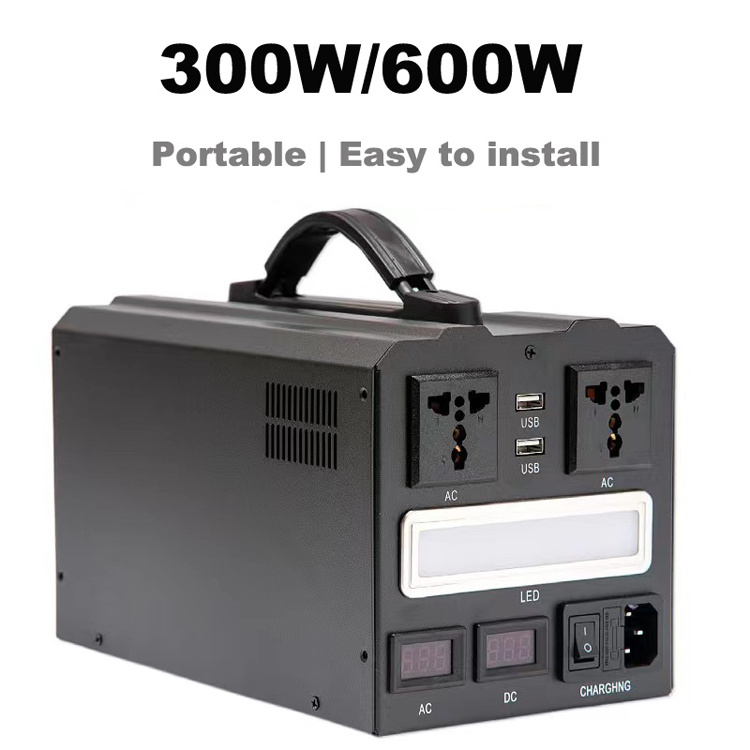 300W 600W 1000W 1500W DIY Power Station Components Emergency Power Supply Power Bank Casing For Camping Outdoor Working