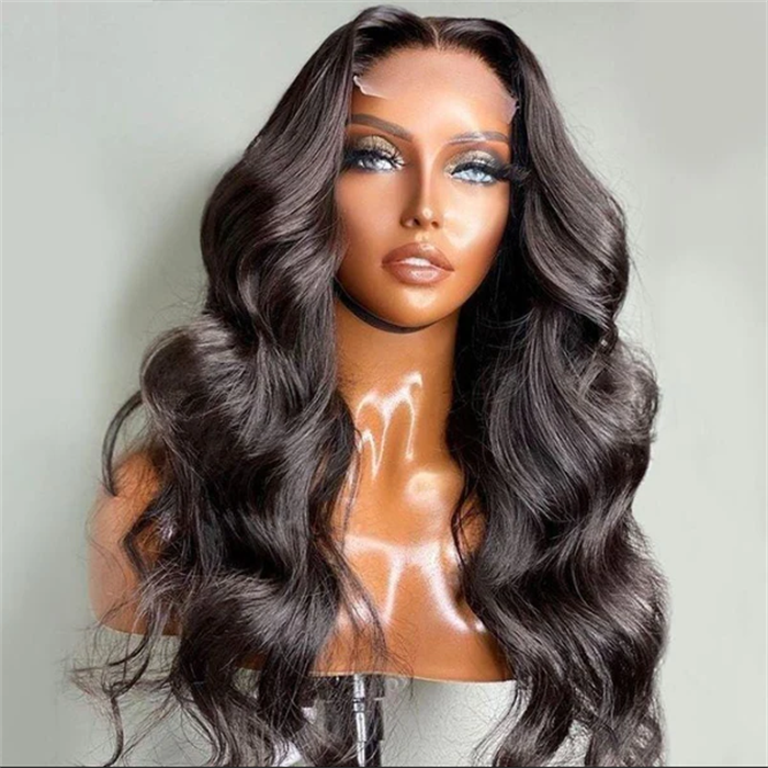 My Dream Hair 4x4 Lace Closure Wig Body Wave 100% Brazilian Virgin Human Hair HD Lace Closure Wig