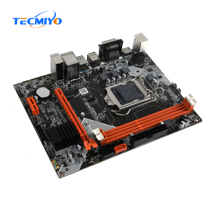 Tecmiyo B75 Motherboard Desktop M.2 For I3 I5 I7 Cpu Supports Ddr3 Memory Sata 3.0 Vga Interface Lga1155 Core Cpu Motherboards