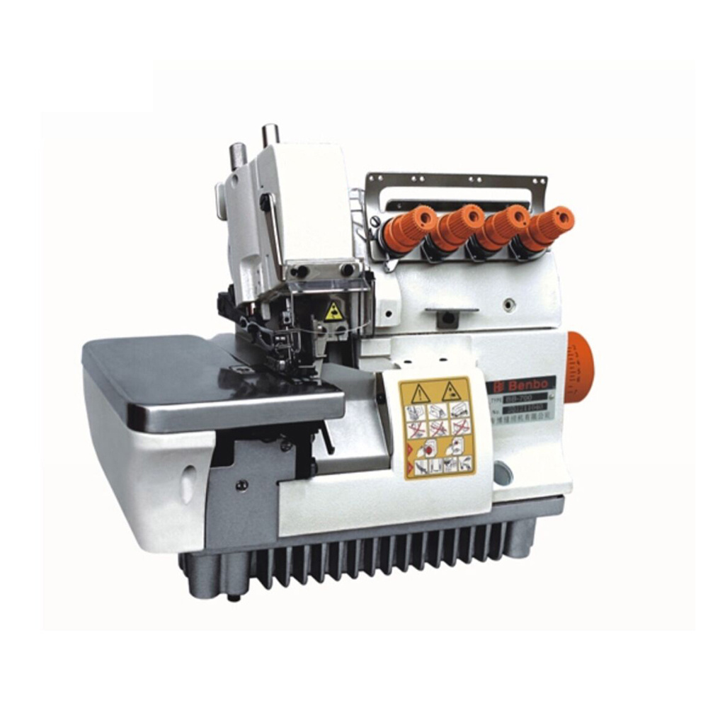 Garment machinery new 747 computer direct drive fabric stitching super high-speed four-thread overlock sewing machine