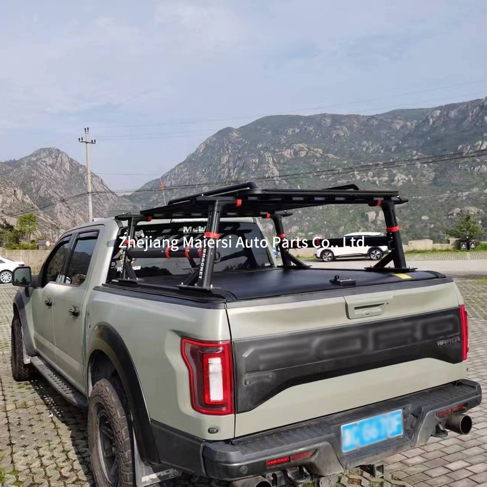 OEM ODM pickup roller lid truck shutter bed cover hard roll up manual tonneau cover with coded lock for f150 sierra silverado