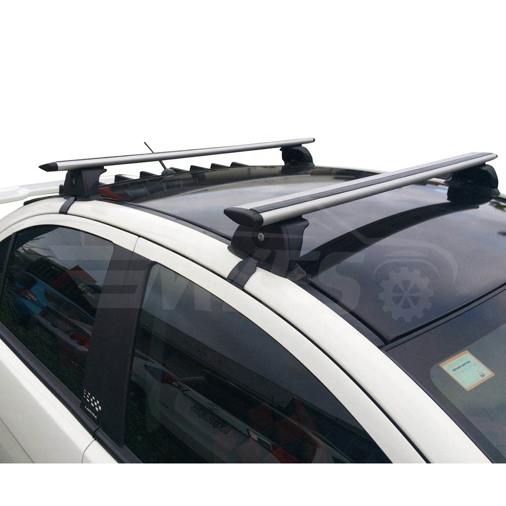 OEM/ODM vehicle suv 4x4 adjustable universal car roof top rail rack crossbar aluminum car roof racks cargo luggage cross bar