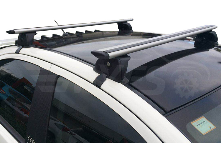 OEM/ODM vehicle suv 4x4 adjustable universal car roof top rail rack crossbar aluminum car roof racks cargo luggage cross bar