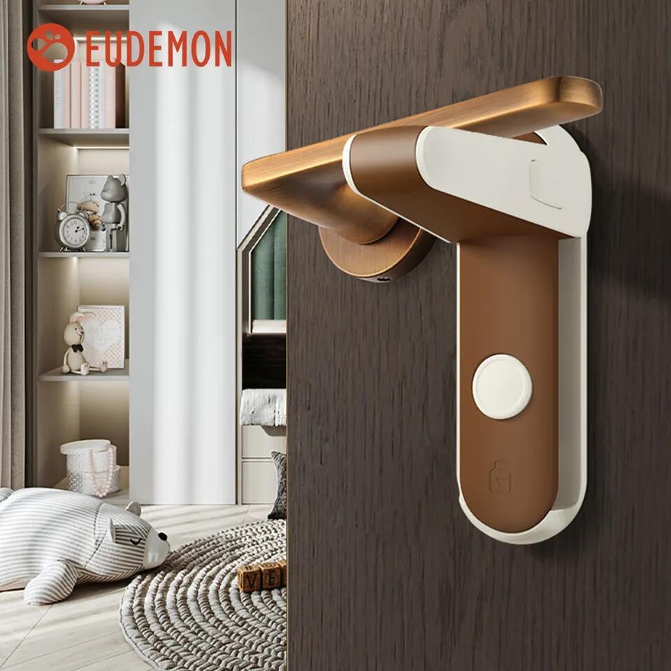 EUDEMON Childproof Door Lever Lock Baby Safety Door Handle Lock