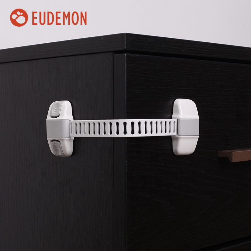 Baby Proofing Adjustable Multi-purpose Lock for Fridge Door Cabinet Drawer