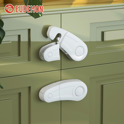 Adhesive Baby Safety Locks Child Proof Cabinet Drawers