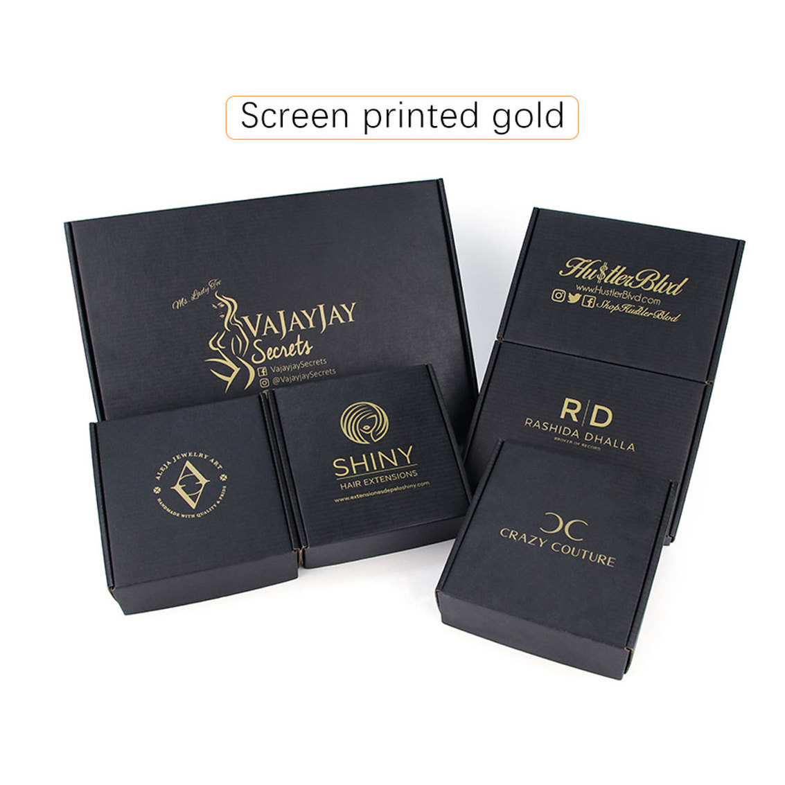 Box Packaging Box For Packiging Clothes Hoodies Bags Stamping Custom Luxury Paper Packing Folding Gift Box