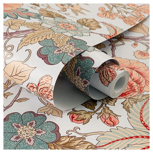 China Supplier Peel and Stick Wallpaper Removable Butterfly Contact Paper Decorative Self Adhesive Shelf Drawer Liner Roll