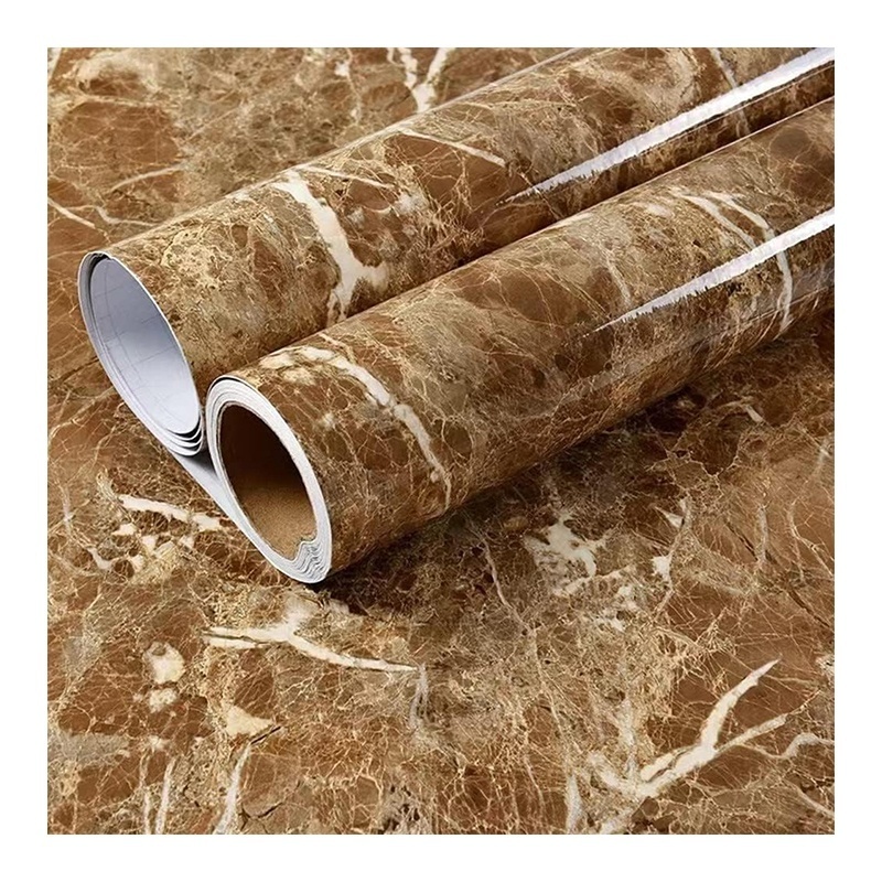 High quality PVC self adhesive brick/marble/flower/damask/geometric/solid color peel and stick wallpaper sticker for home decor