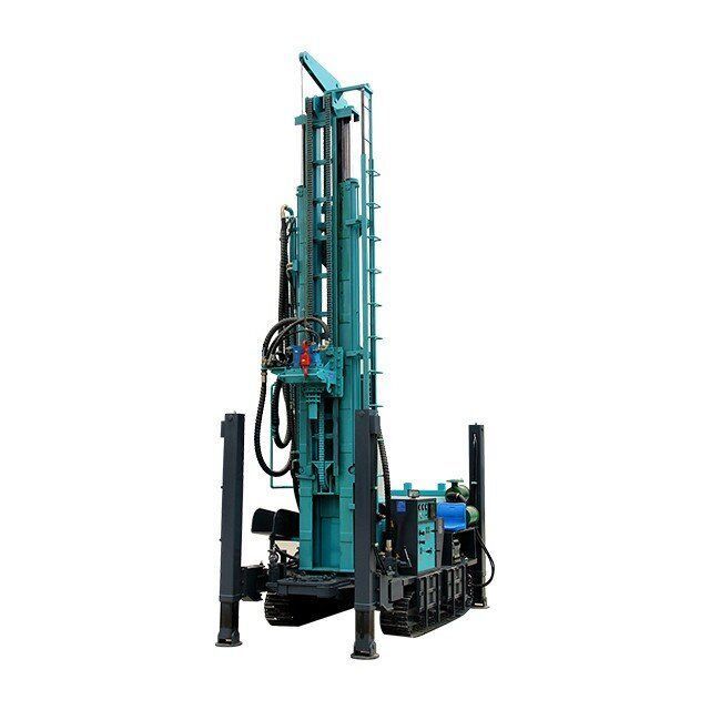 good price 100m-500m diesel hydraulic portable water well drilling rig / water well drilling machine / mine drilling machine