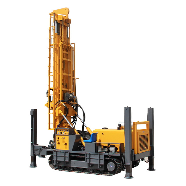 500m diesel hydraulic portable water well drilling rig / water well drilling machine / gold core drilling machine