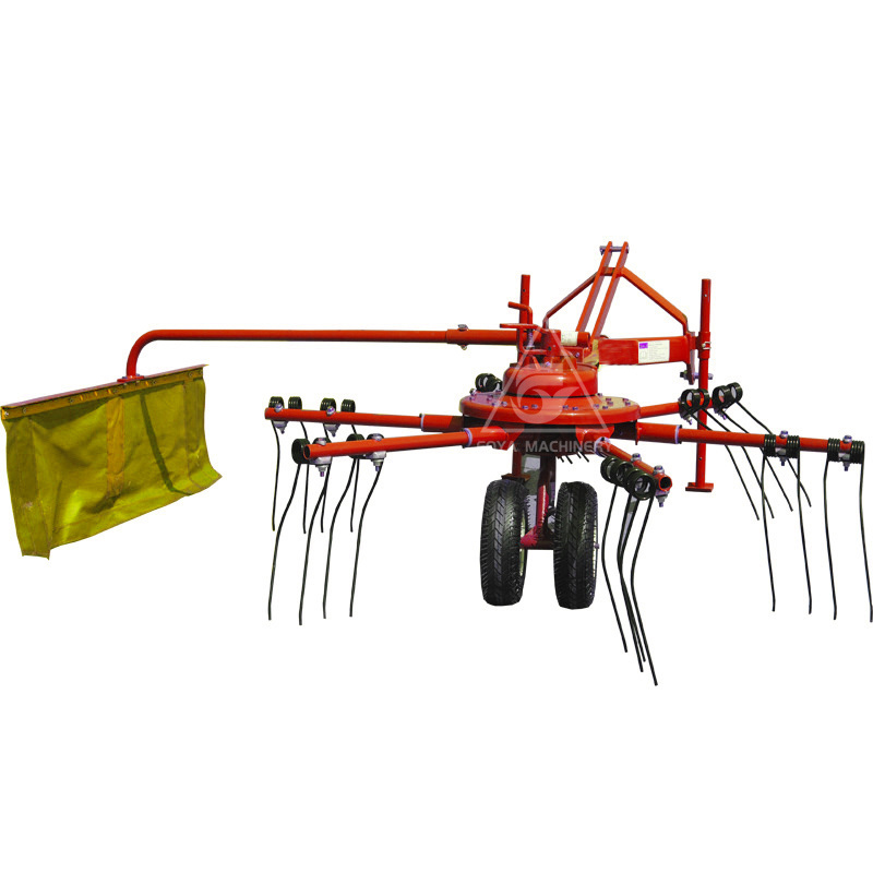 Agriculture tractor rotary hay rake and tedder for sale