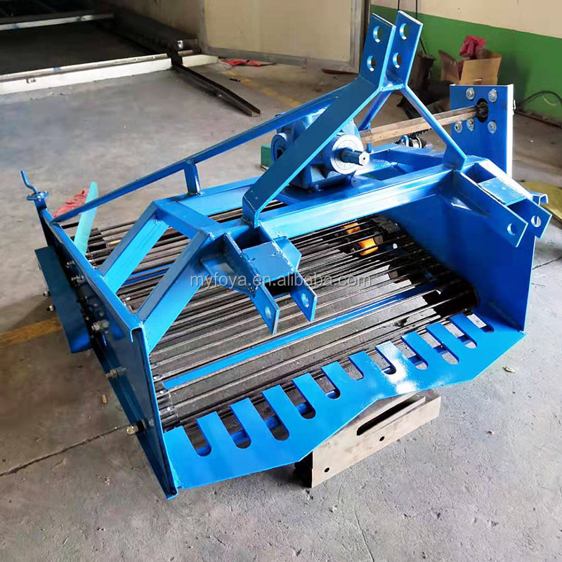 Tractor implement PTO small combine harvester sweet potato digger