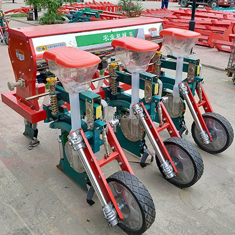 Corn farming equipment 3 point mounted 4 rows corn soybean seeder