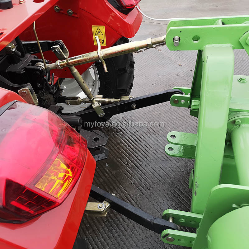 Mower and baler mini round hay roll baler with harvester machine