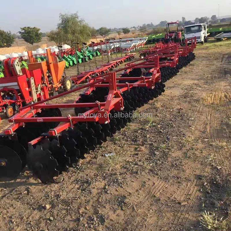 Semi mounted heavy duty one way disc harrow with 50-55HP hydraulic drag