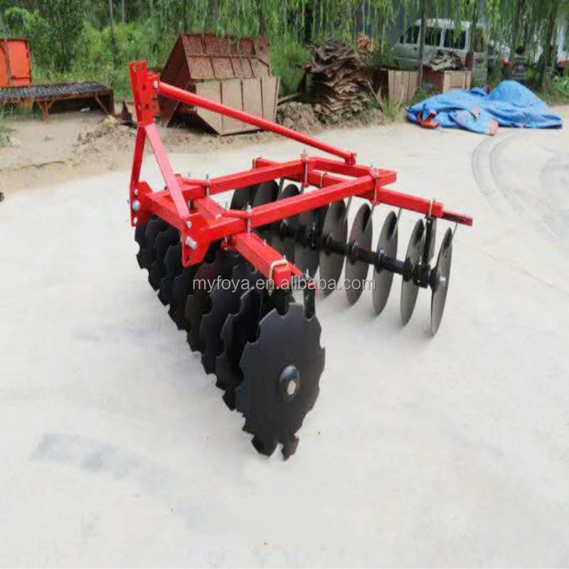 Semi mounted heavy duty one way disc harrow with 50-55HP hydraulic drag