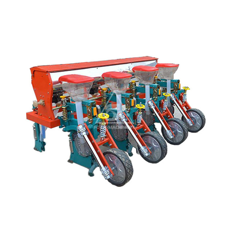 Corn farming equipment 3 point mounted 4 rows corn soybean seeder