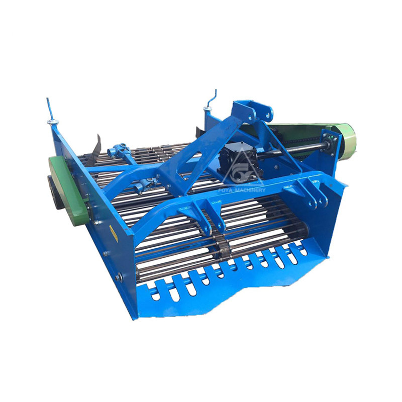 Tractor implement PTO small combine harvester sweet potato digger