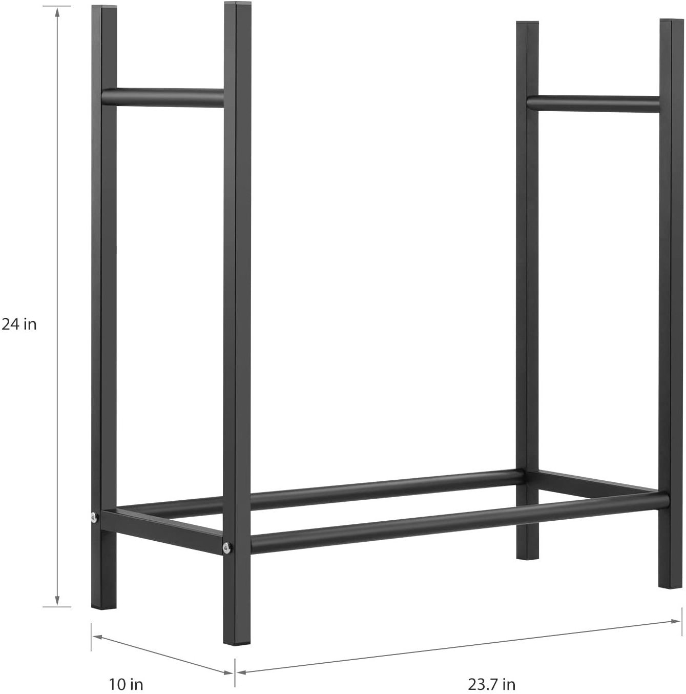 Small Firewood Rack Outdoor Indoor Fireplace Log Holder Fire Woodlog  Rack Storage Stand holder