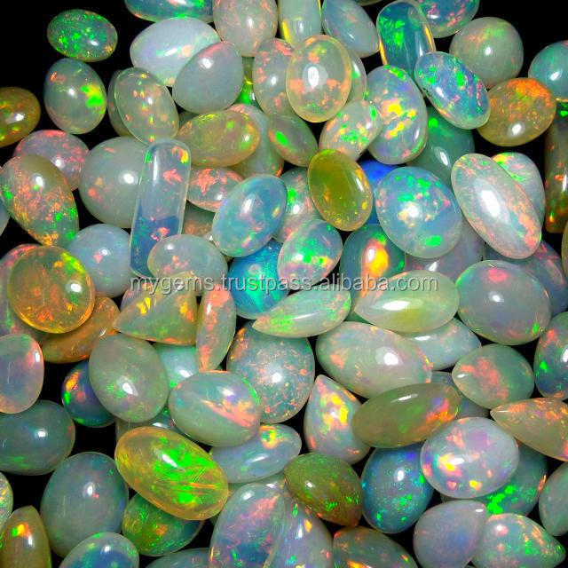 5 Cts Average Size Natural Ethiopian Opal Cabochon